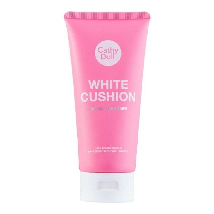 Очищающая пенка для лица с экстрактом ягод и муцином улитки Cathy Doll White Cushion