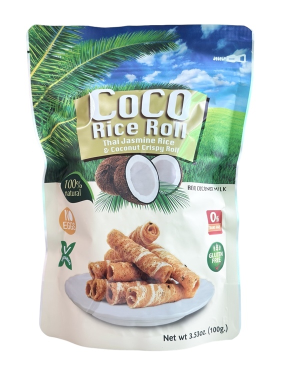 Кокосовые роллы "COCO RICE" со вкусом Кокоса